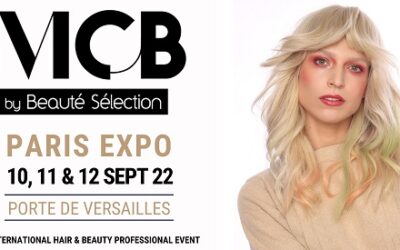 MCB vous accueille au mondial de la coiffure à Paris porte de Versailles les 10,11 et 12 septembre 2022